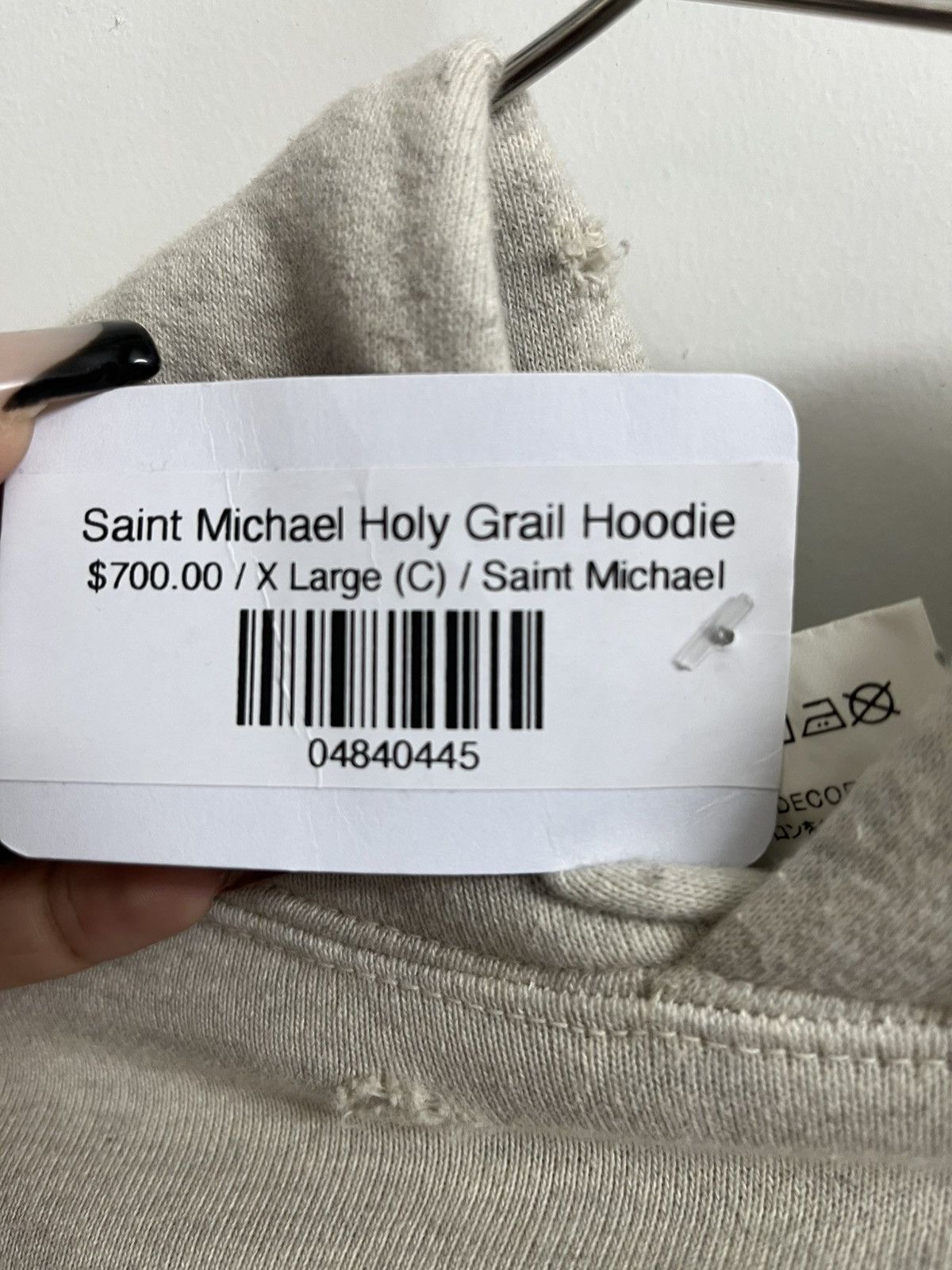 Saint Michael Saint Michael Holy Grail Hoodie Size US XL / EU 56 / 4 - 3 Thumbnail
