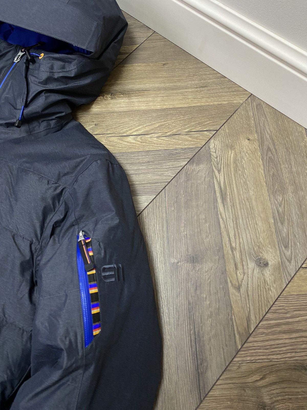 Designer × Vintage Vintage Elevenate Montana Jacket Navy Size US L / EU 52-54 / 3 - 6 Thumbnail