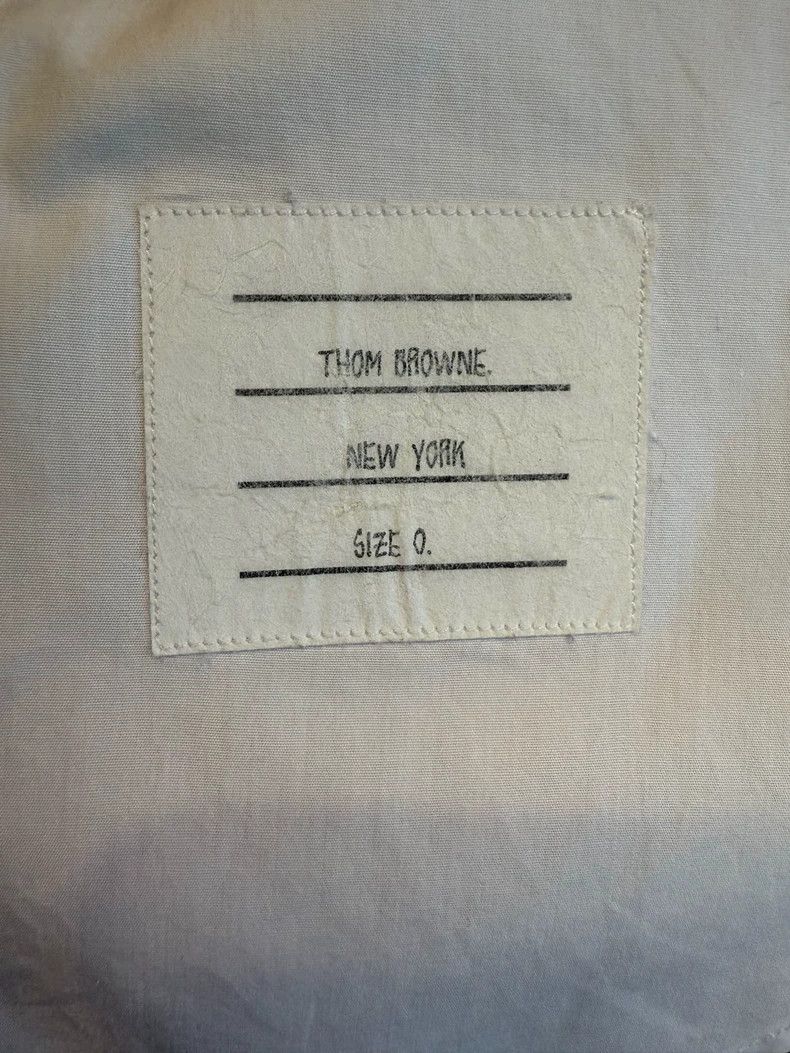 Thom Browne Thom Browne Rare white double-sleeved shirt 2503-Nextarrow Size US XS / EU 42 / 0 - 3 Thumbnail