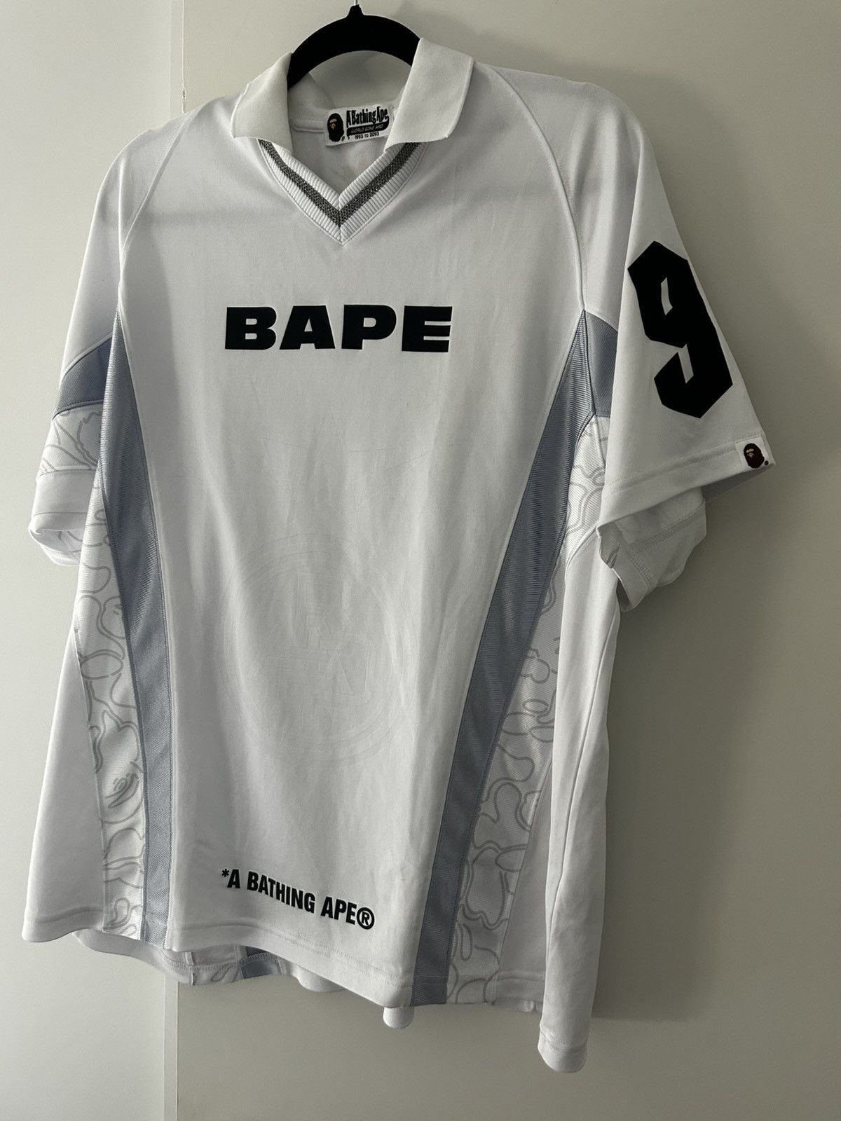 Bape BAPE Multi Logo Soccer Jersey Size US M / EU 48-50 / 2 - 1 Thumbnail
