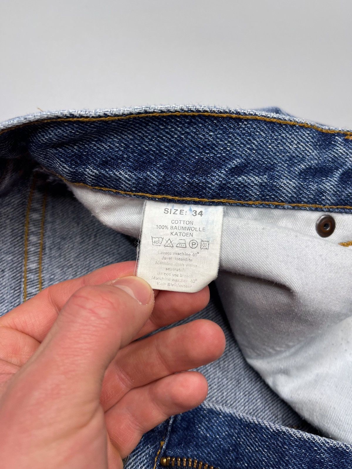 Vintage VINTAGE Y2K DENIM JEANS BUS STOP STREETWEAR Size US 34 / EU 50 - 8 Thumbnail