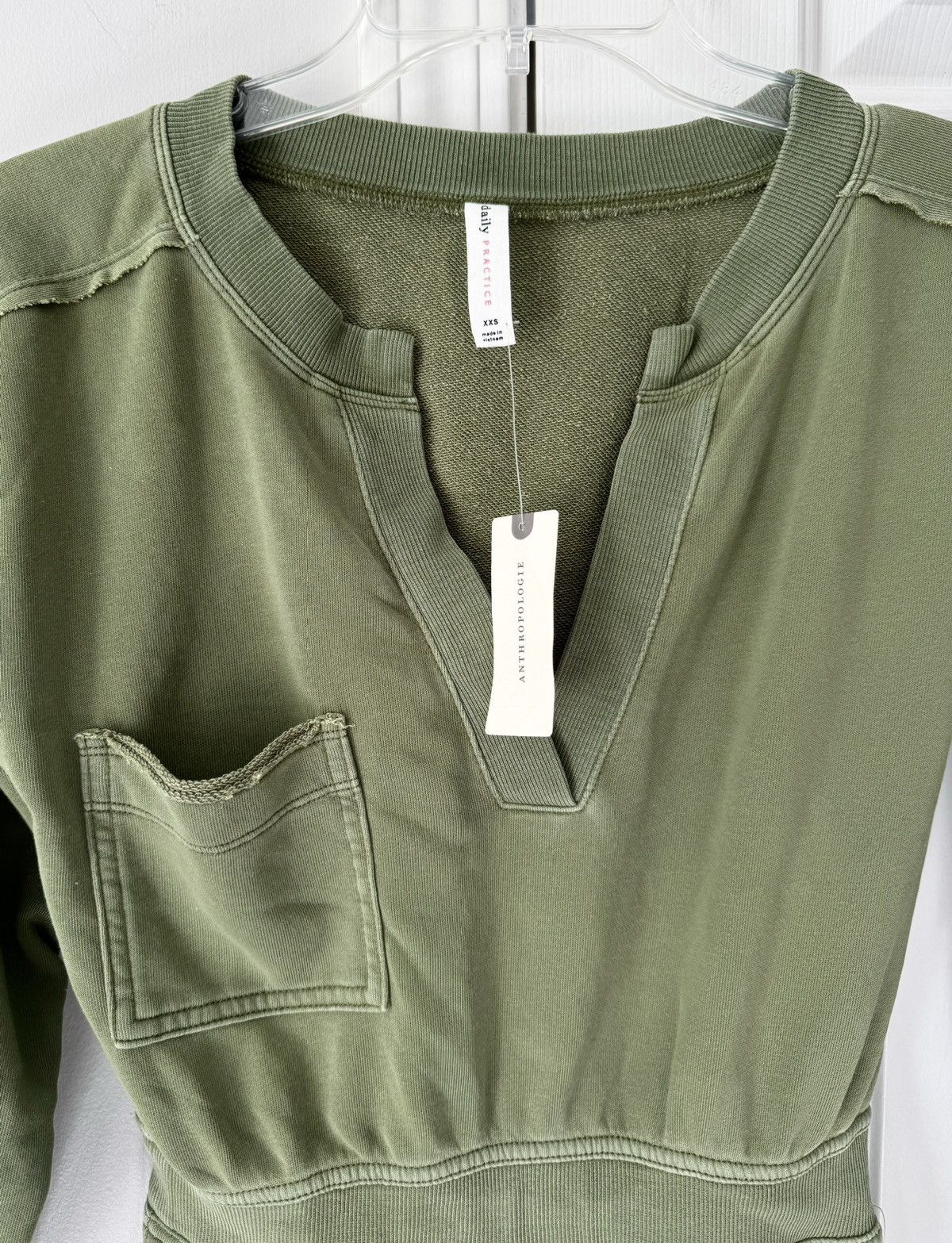 Anthropologie Anthropologie Daily Practice Utility Mini Dress, Size XXS Size XXS / US 00 / IT 34 - 7 Thumbnail