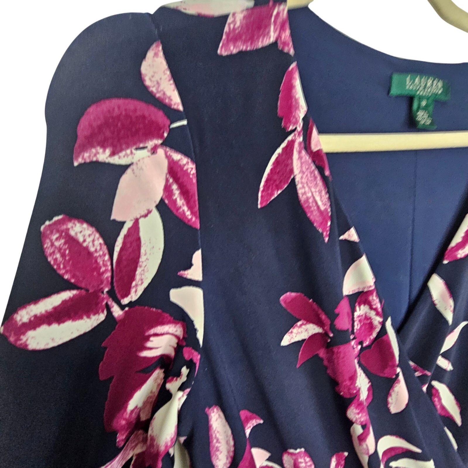 Lauren Ralph Lauren Lauren Ralph Lauren Women Floral Sheath Dress 10 Career Corp Size L / US 10 / IT 46 - 5 Thumbnail
