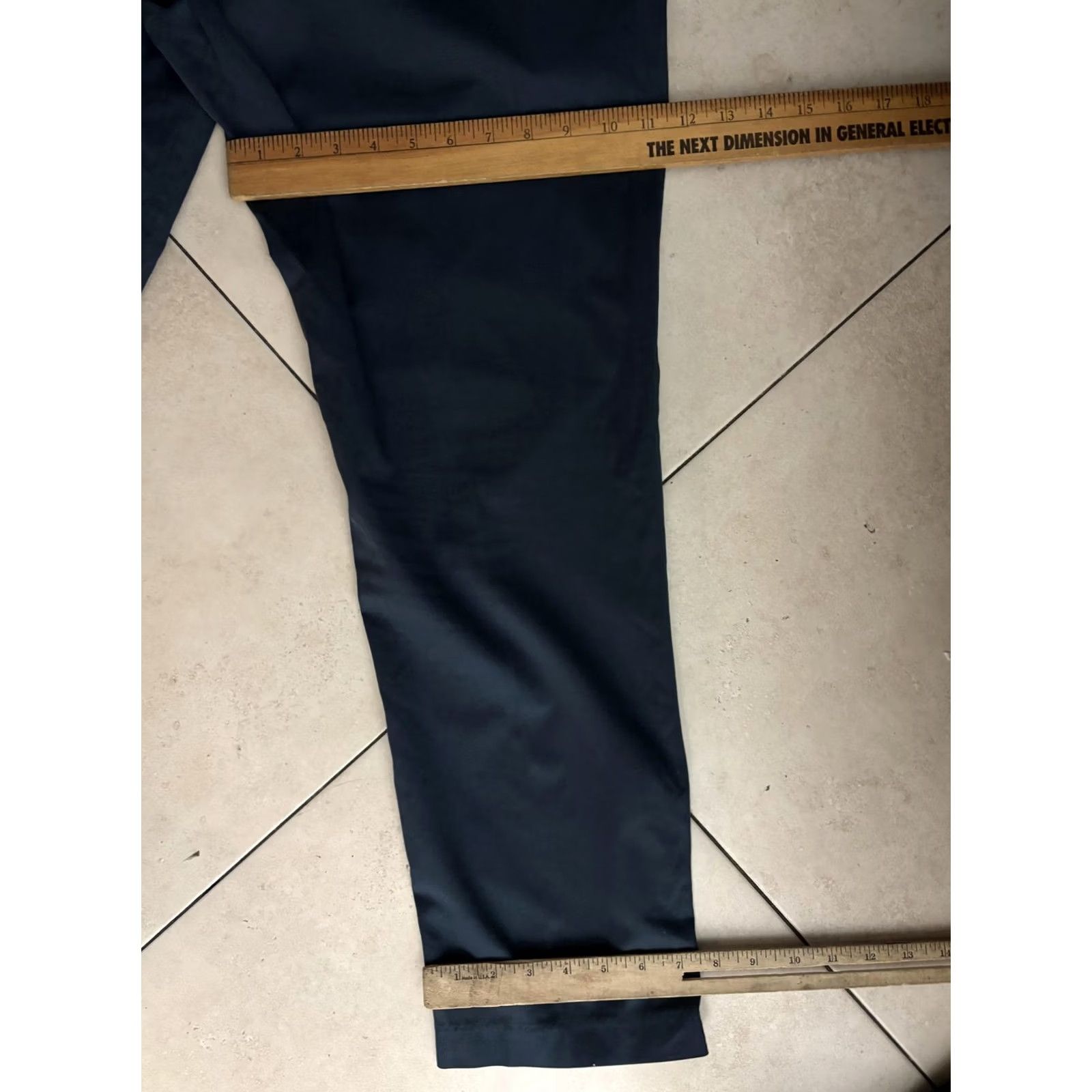 Bonobos Bonobos Pants Mens 36x30 Slim Chino Blue Tapered Leg Flat Front Zip Pocket Workwear Casual Size US 36 / EU 52 - 8 Thumbnail
