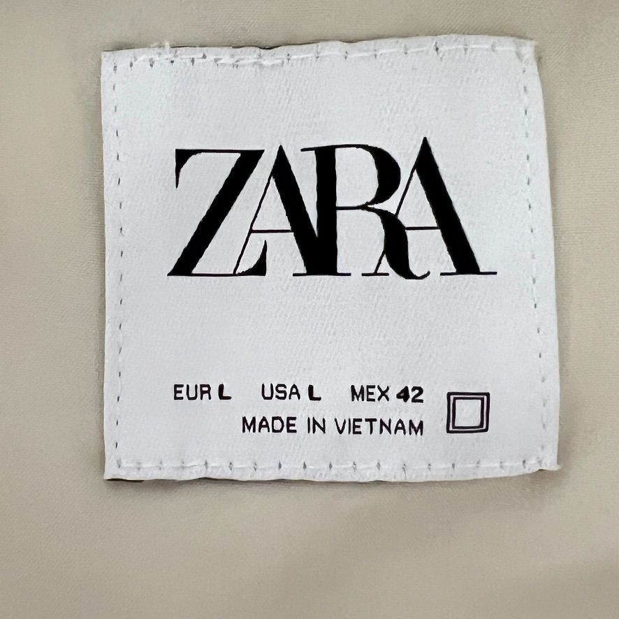 Zara Zara Mens Bomber Jacket Size L Minimalist Neutral Zip Casual Size US L / EU 52-54 / 3 - 6 Thumbnail