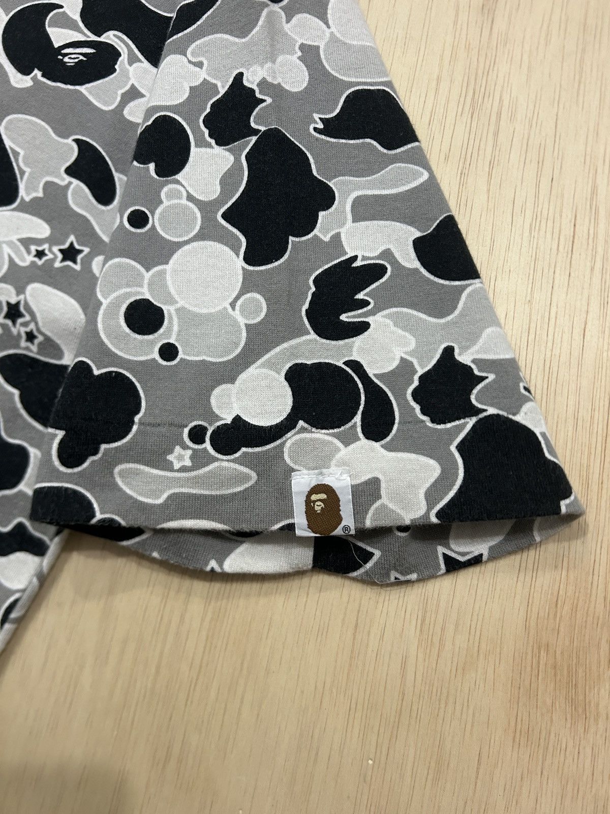 Bape Vintage BAPE Sta Camo Tee Size US L / EU 52-54 / 3 - 3 Thumbnail
