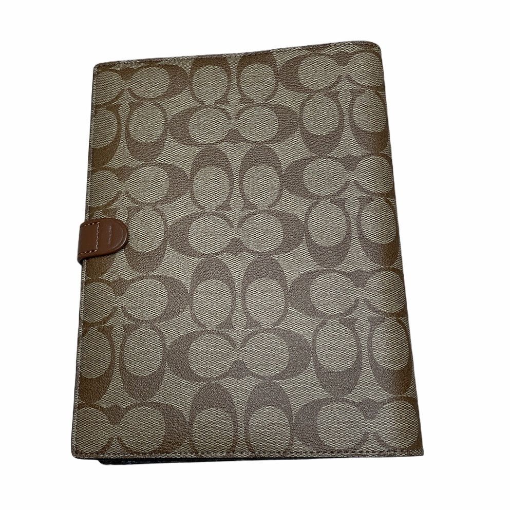 Coach Coach Notebook in Signature Canvas w/ Leather Lined Pages Size ONE SIZE - 2 Thumbnail
