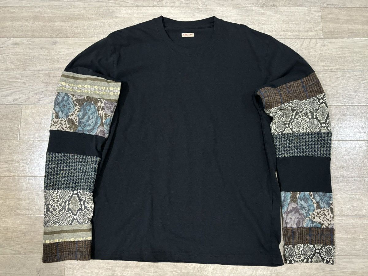 Kapital Kapital 18.5 India Jersey Hippie Long Sleeve T-Shirt | Grailed