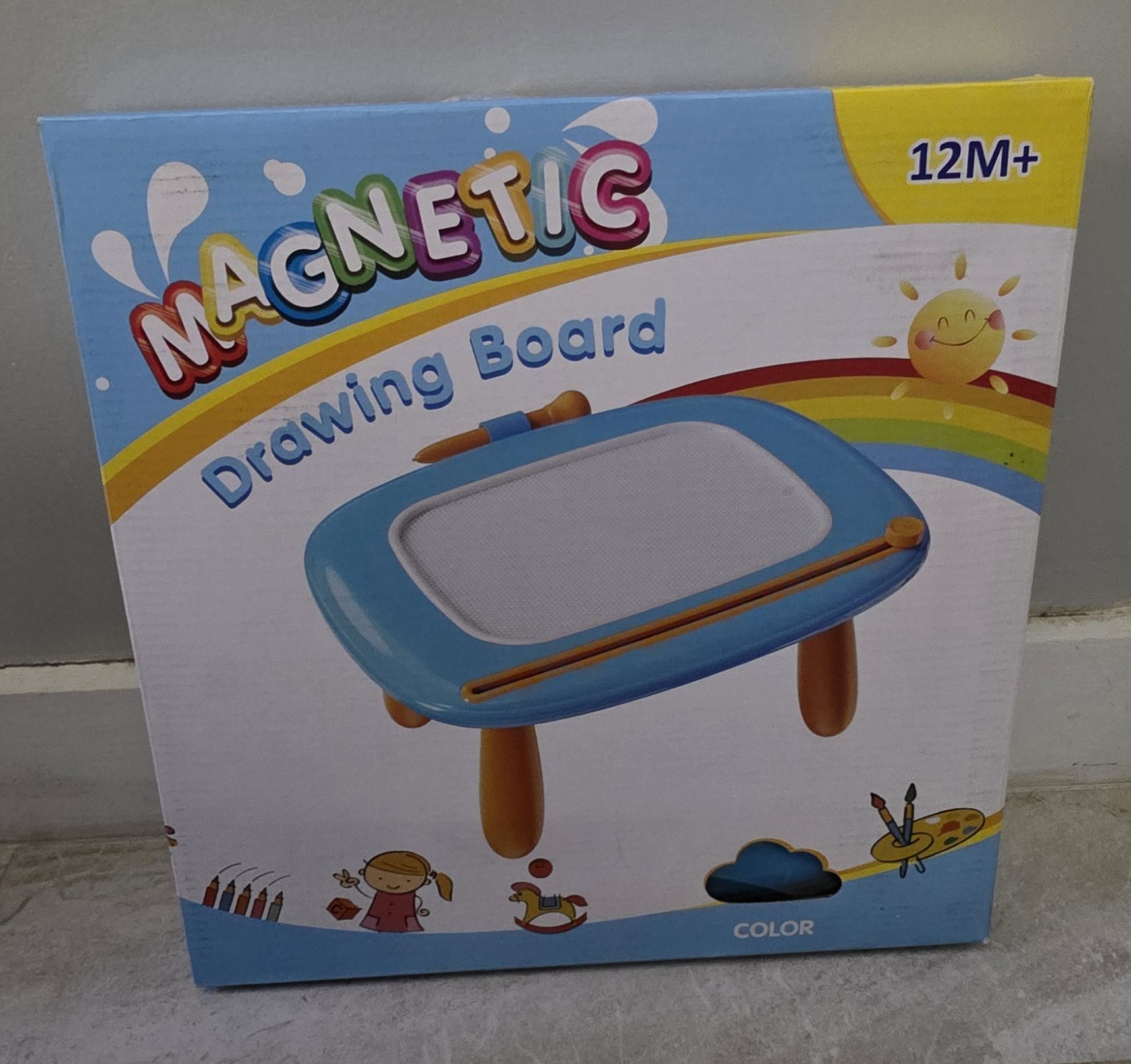 Other New Blue Kikapabi Toddler Magnetic Drawing Board Learning Size ONE SIZE - 1 Thumbnail
