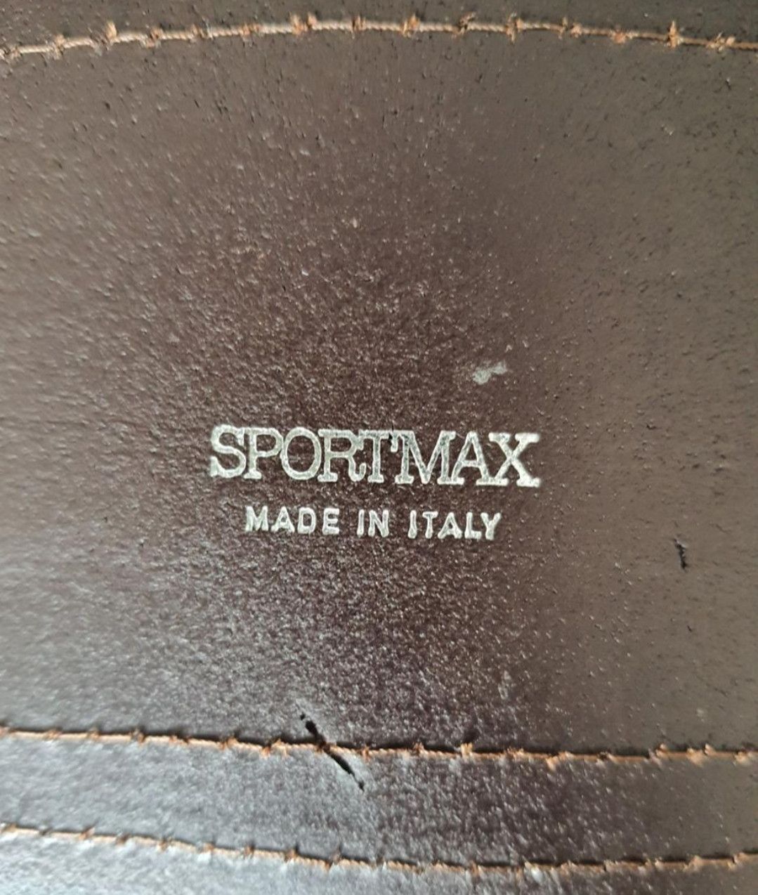 Sportmax Sportmax Leather and Suede Wide Belt Size ONE SIZE - 6 Thumbnail