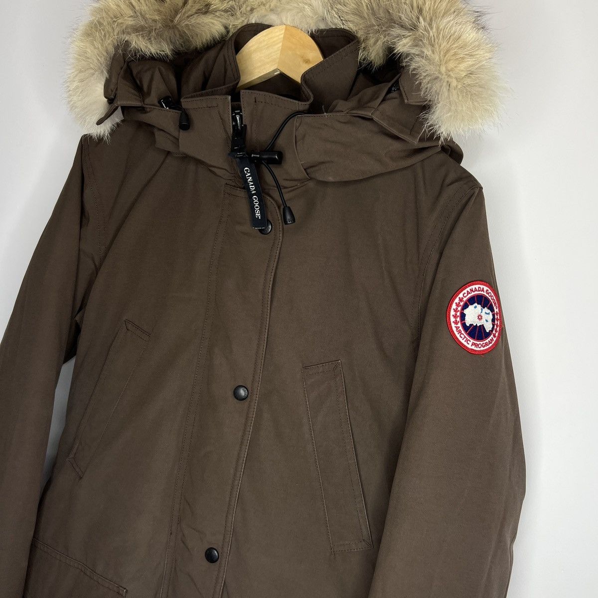 Canada Goose Canada Goose Puffer Down Jacket Parka Coat Expedition Brown Size S / US 4 / IT 40 - 2 Thumbnail