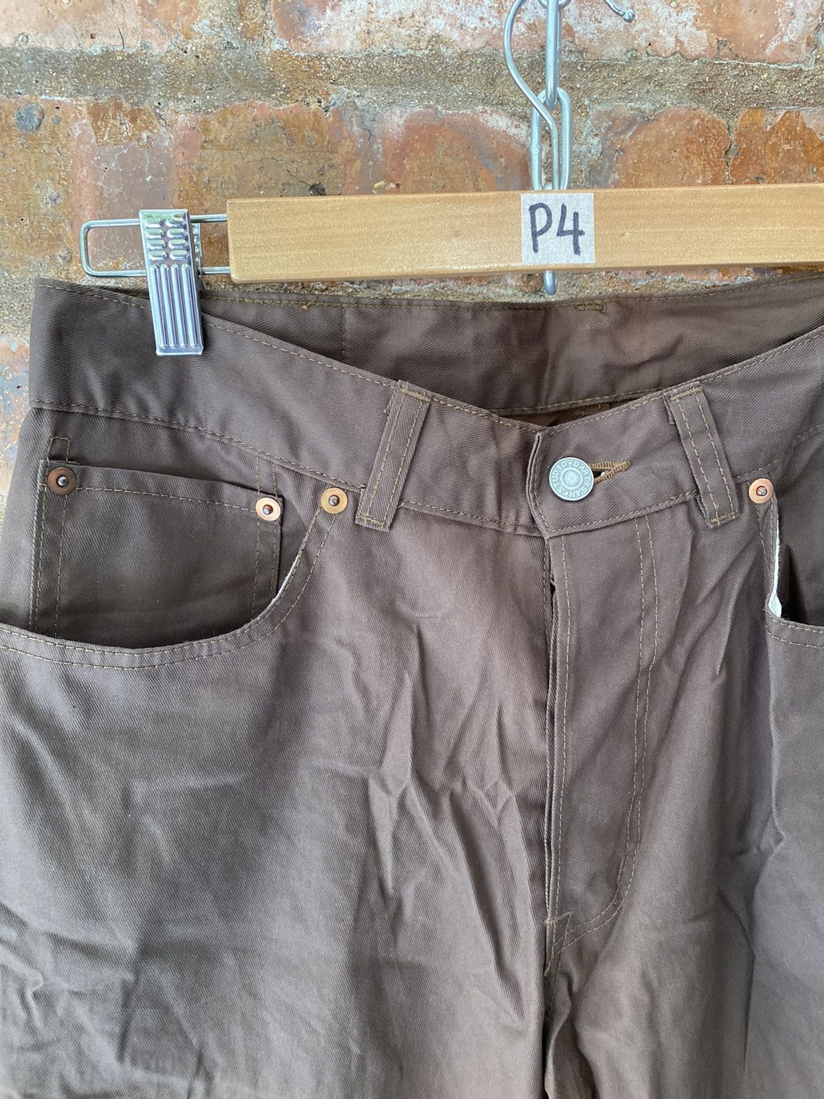 Studio D'Artisan 1990s Brown lights Pants Size US 31 - 6 Thumbnail