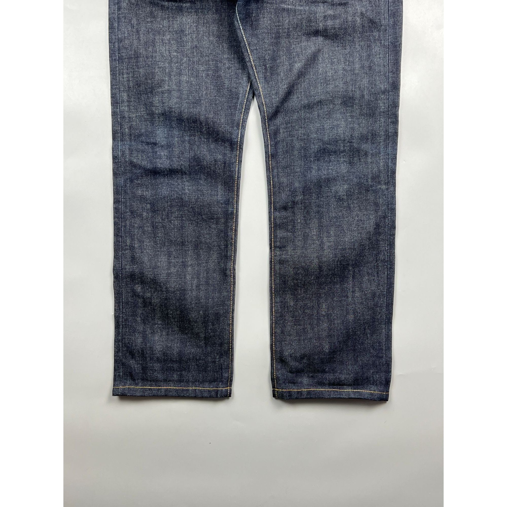 Edwin Edwin ED-71 Raw Selvedge Denim Jeans Pants (Y0965) Size US 31 - 2 Thumbnail