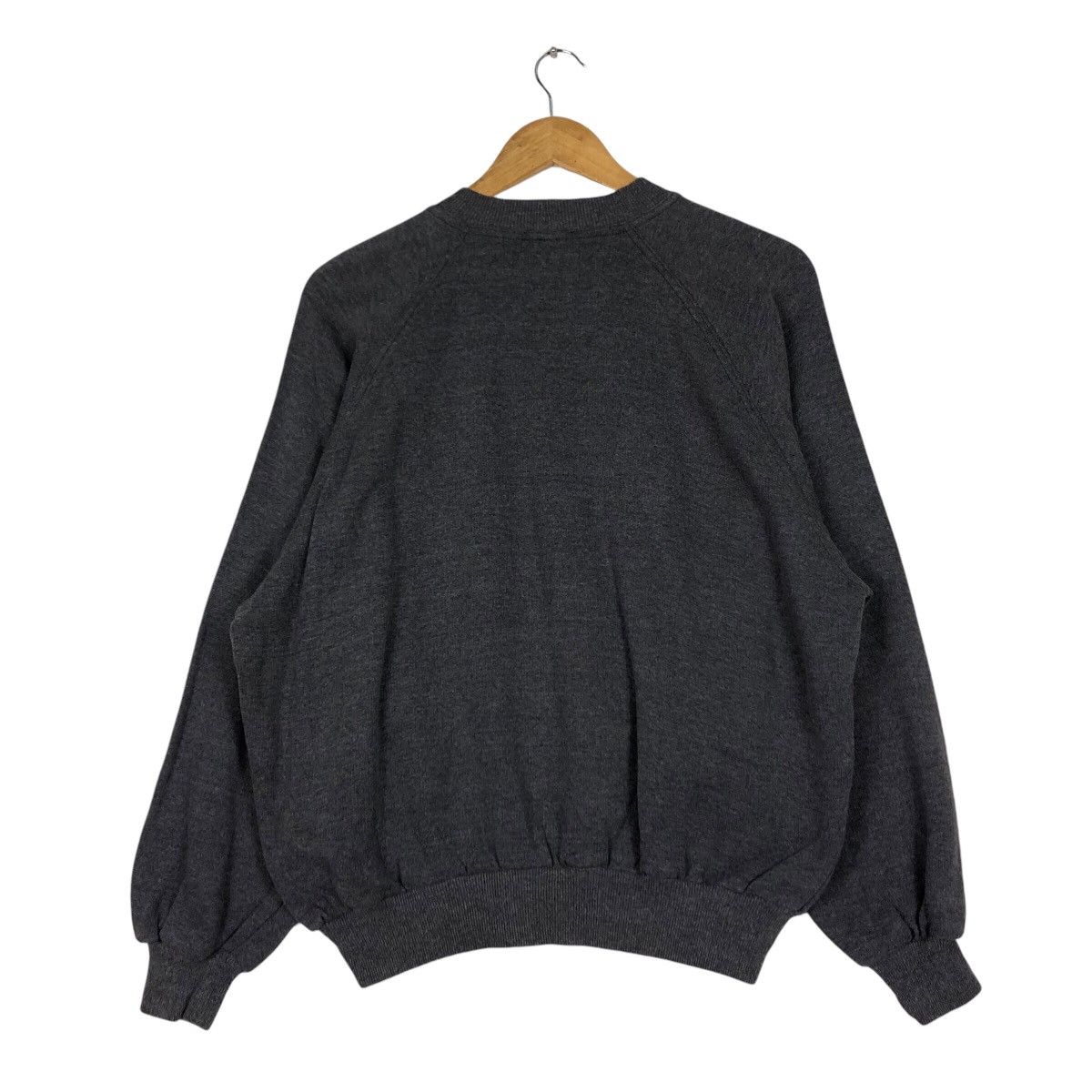 Trussardi × Vintage Vintage Trussardi Sweatshirt Spell Out bIG logo Size US L / EU 52-54 / 3 - 7 Thumbnail
