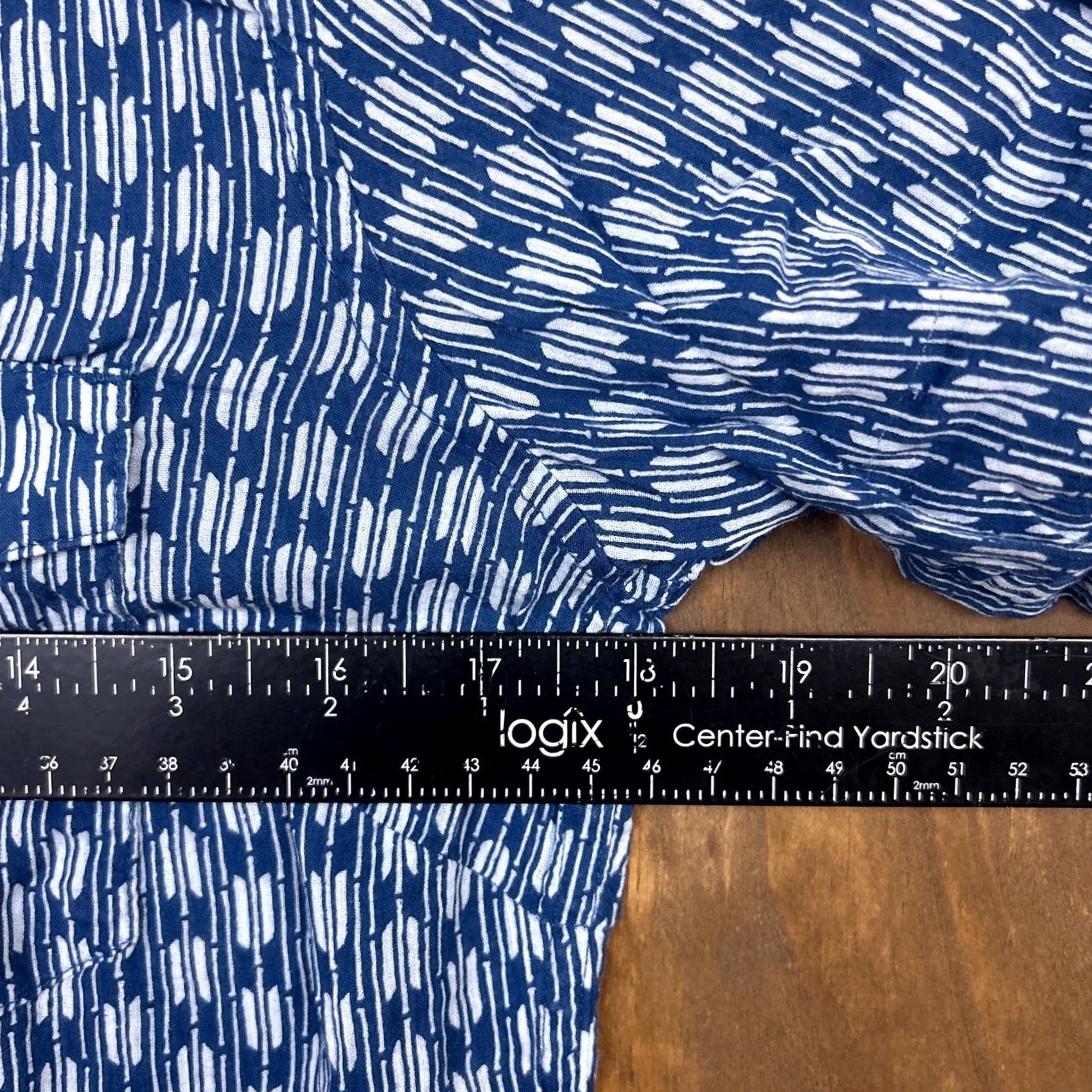 Eddie Bauer Eddie Bauer Womens Shirt Blue White Pattern Collared Thin Button Down Small Size S / US 4 / IT 40 - 7 Thumbnail