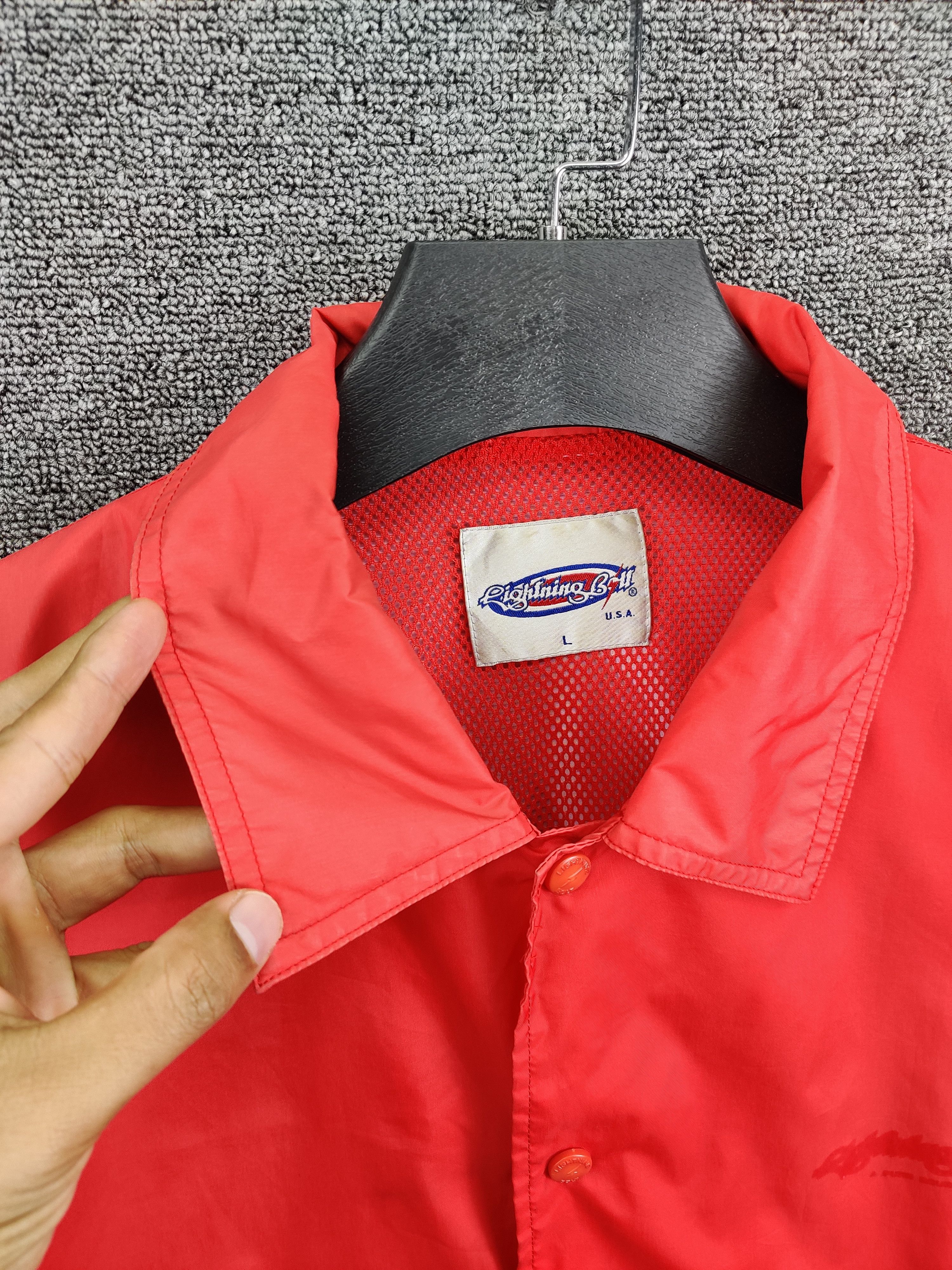 Lightning Bolt Vintage 90s Lightning Bolt Coach Jacket Size US L / EU 52-54 / 3 - 3 Thumbnail