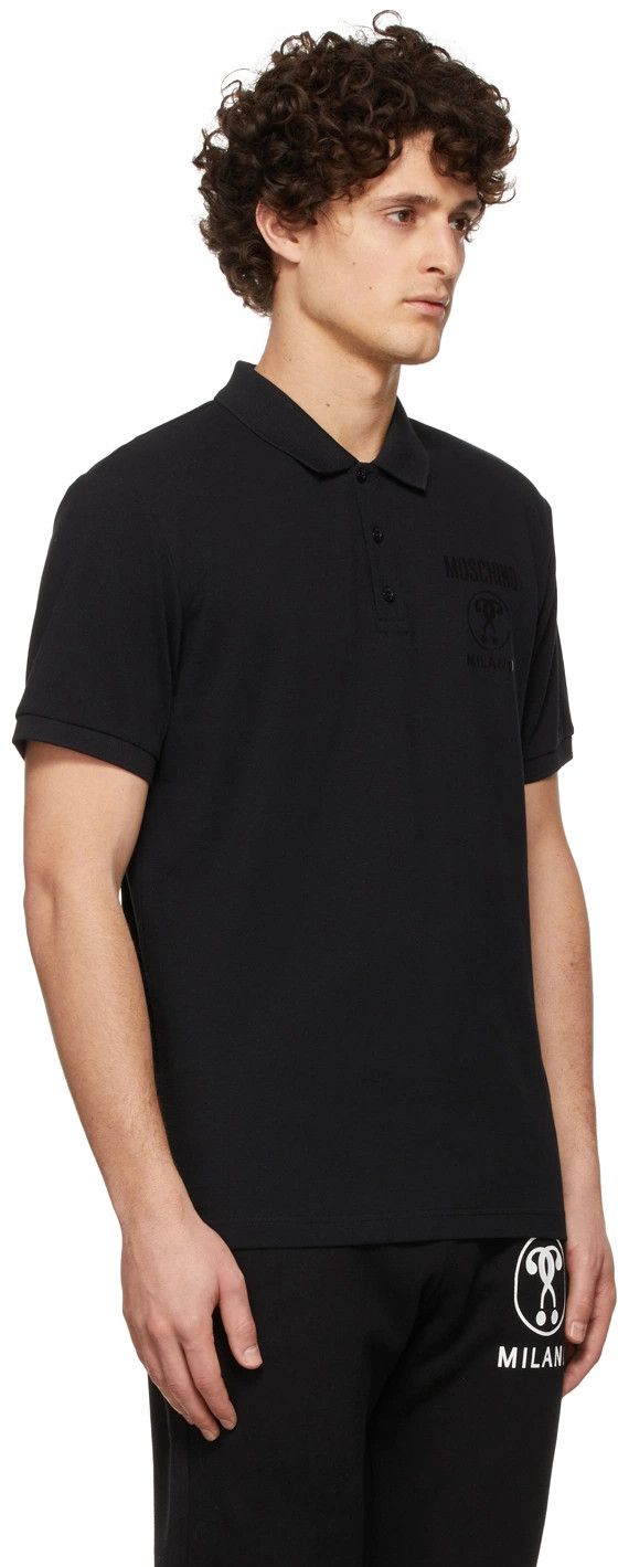 Moschino o1y0225 Logo Polo Shirt in Black Size US S / EU 44-46 / 1 - 2 Thumbnail