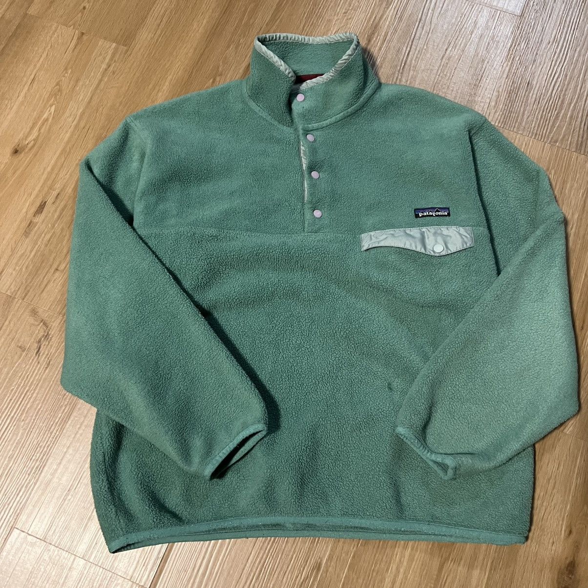 Patagonia Patagonia Snap T Fleece - Mint Green Size US M / EU 48-50 / 2 - 4 Thumbnail