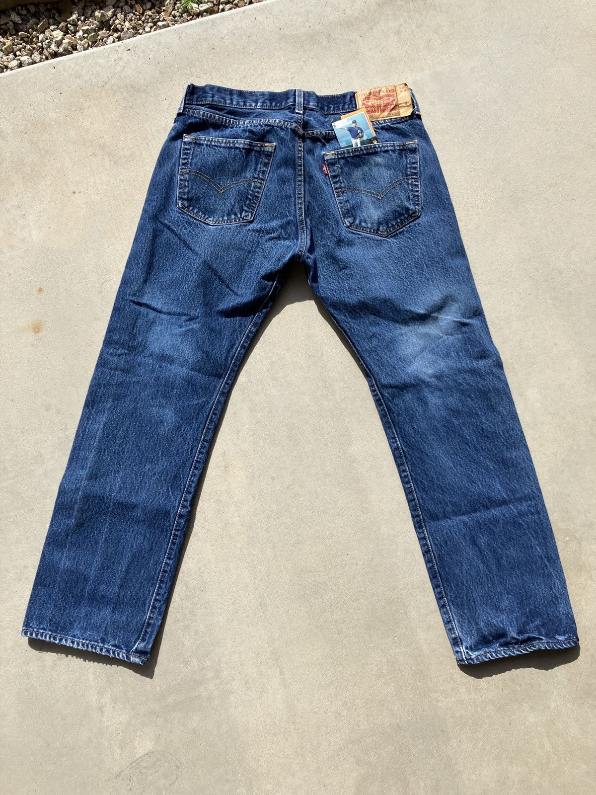 Vintage Levi's 501 Distressed Jeans good