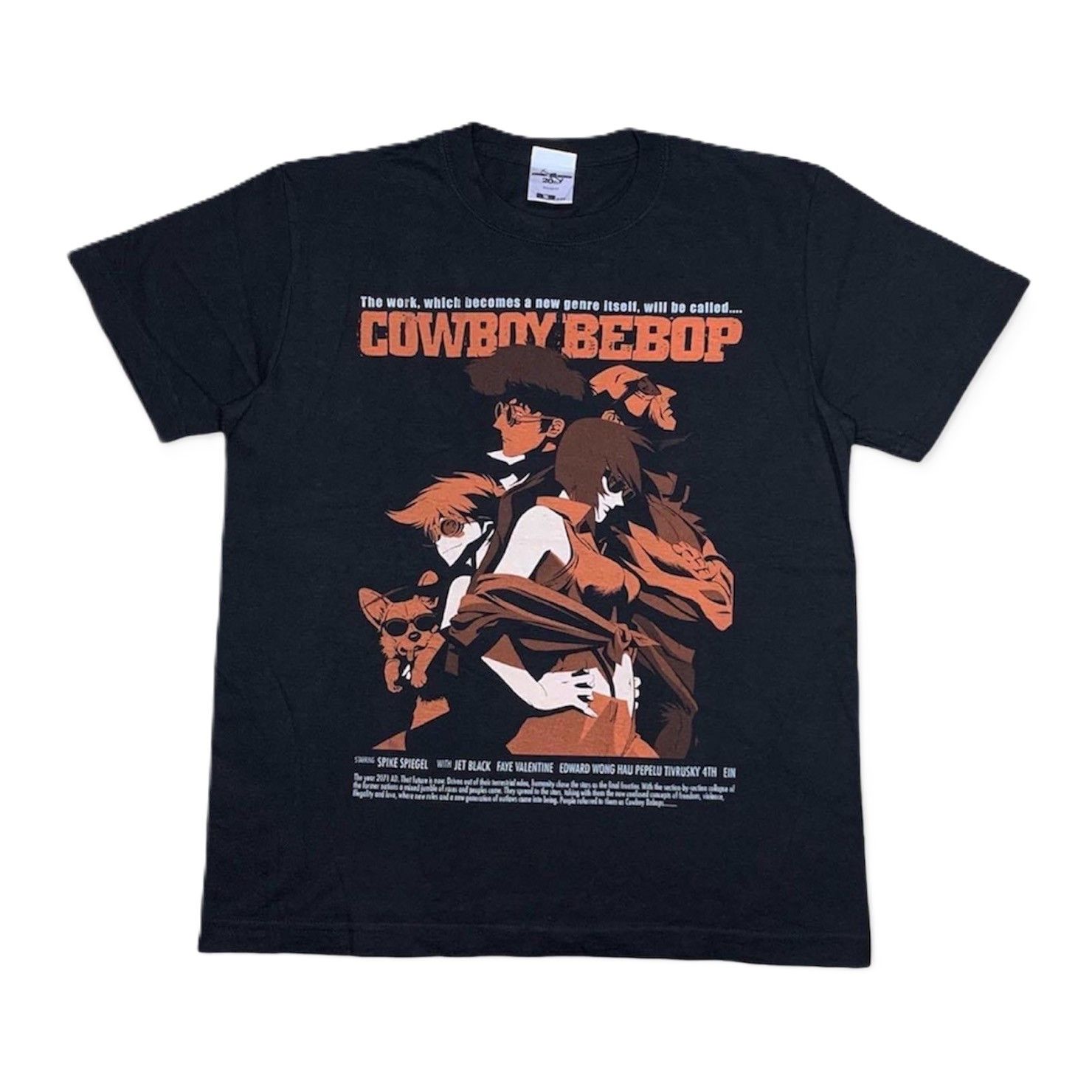 Anime Vintage Cowboy Bebop 20th Anniversary Japanese Anime T-shirt Size US L / EU 52-54 / 3 - 3 Thumbnail
