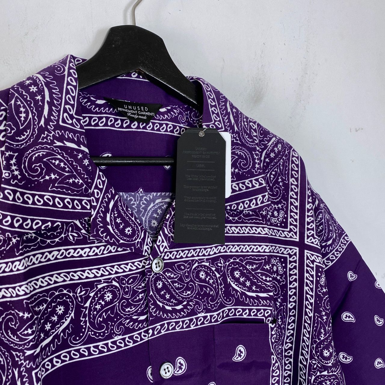 Unused UNUSED BANDANA S/S SHIRT Size US L / EU 52-54 / 3 - 3 Thumbnail
