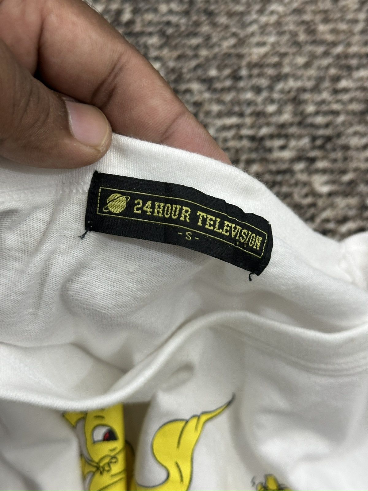 Japanese Brand × Vintage Vintage 24 Hout Television T Shirt Japanese Tees Size US S / EU 44-46 / 1 - 7 Thumbnail