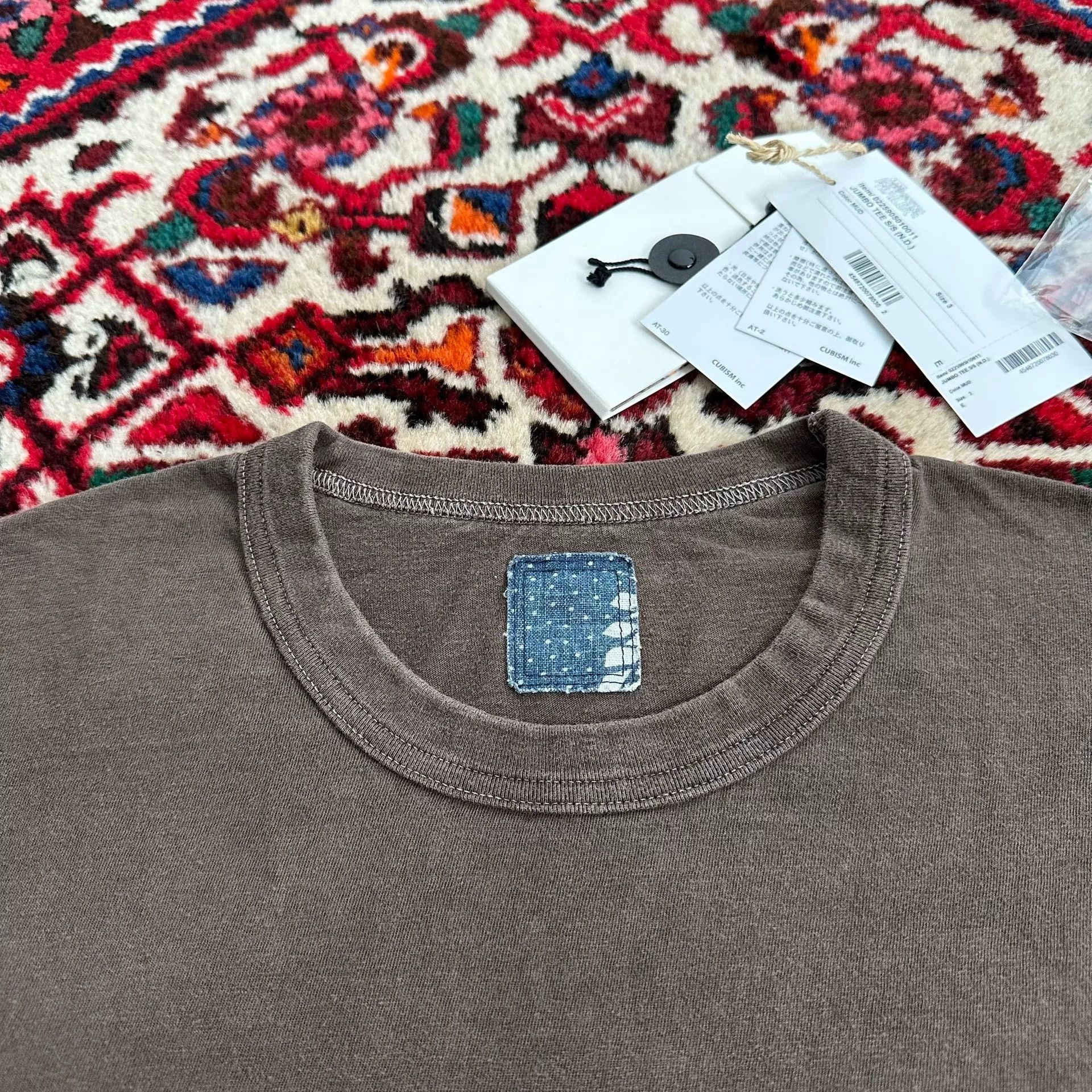 Visvim VISVIM 25AW ICT JUMBO Mud-Dyed Tee Size US L / EU 52-54 / 3 - 5 Thumbnail