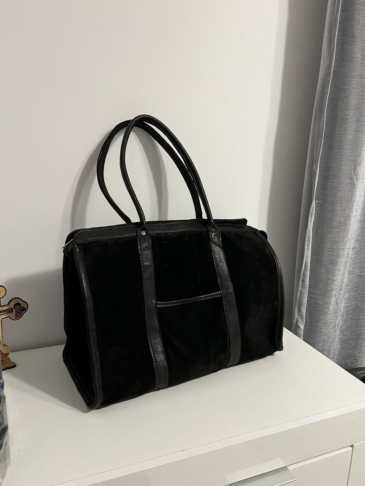 Handmade Archive Cowhide Avant Garde Suede Travel Bag Size ONE SIZE - 1 Thumbnail