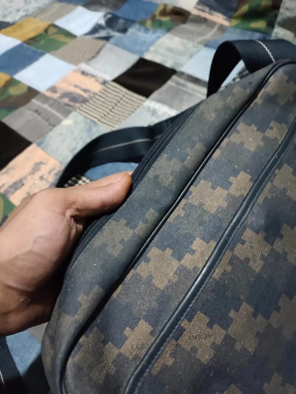 Y's × Yohji Yamamoto Ysaccs by Yohji Yamamoto Crossbody Sling bag Puzzle Print Size ONE SIZE - 5 Thumbnail