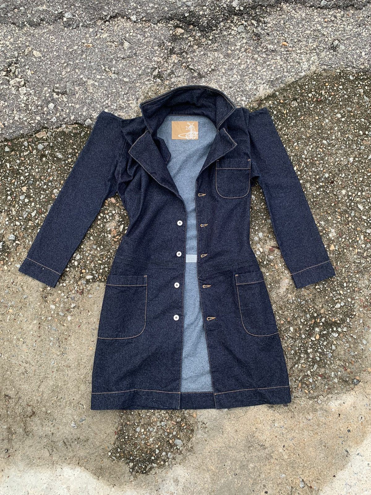 Vivienne Westwood VIVIENNE WESTWOOD DENIM JACKET RARE ITEM Size M / US 6-8 / IT 42-44 - 7 Thumbnail