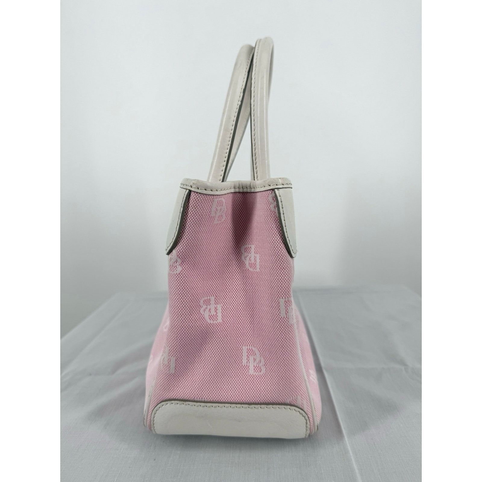 Dooney & Bourke Vintage Dooney & Bourke Signature Canvas and Leather Satchel Size ONE SIZE - 8 Thumbnail