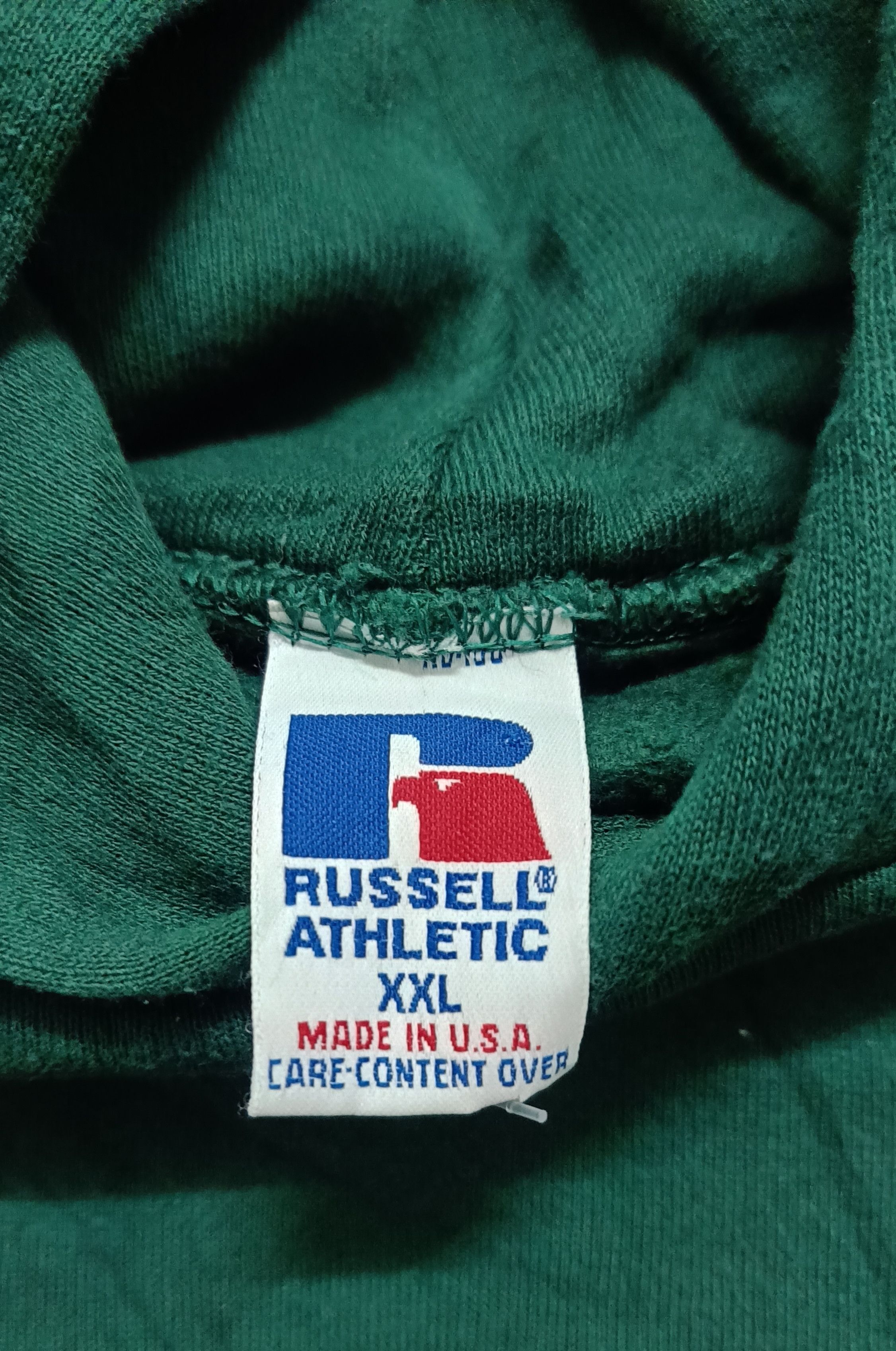 Russell Athletic 🔥🔥Rare Vintage 90s Russell Athletic Hoodie Size US XXL / EU 58 / 5 - 2 Thumbnail