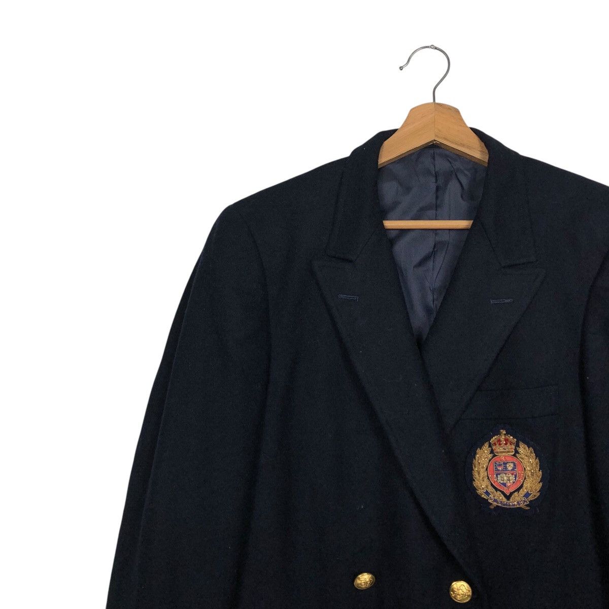 Japanese Brand × Kent & Curwen 📌Vintage Wool Coats Jacket Kents Double Collar Issey Miyake Size US M / EU 48-50 / 2 - 8 Thumbnail