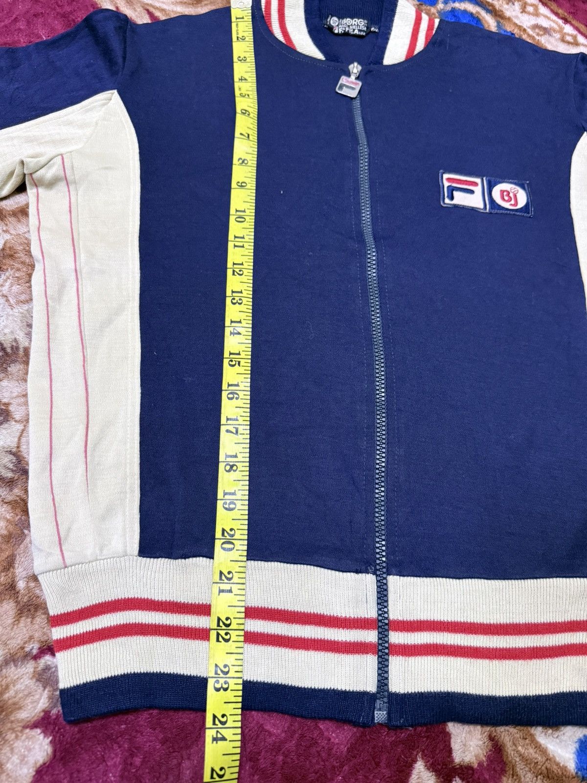 Fila Vintage Fila Bj BJORN BORG 80s Size US M / EU 48-50 / 2 - 9 Thumbnail