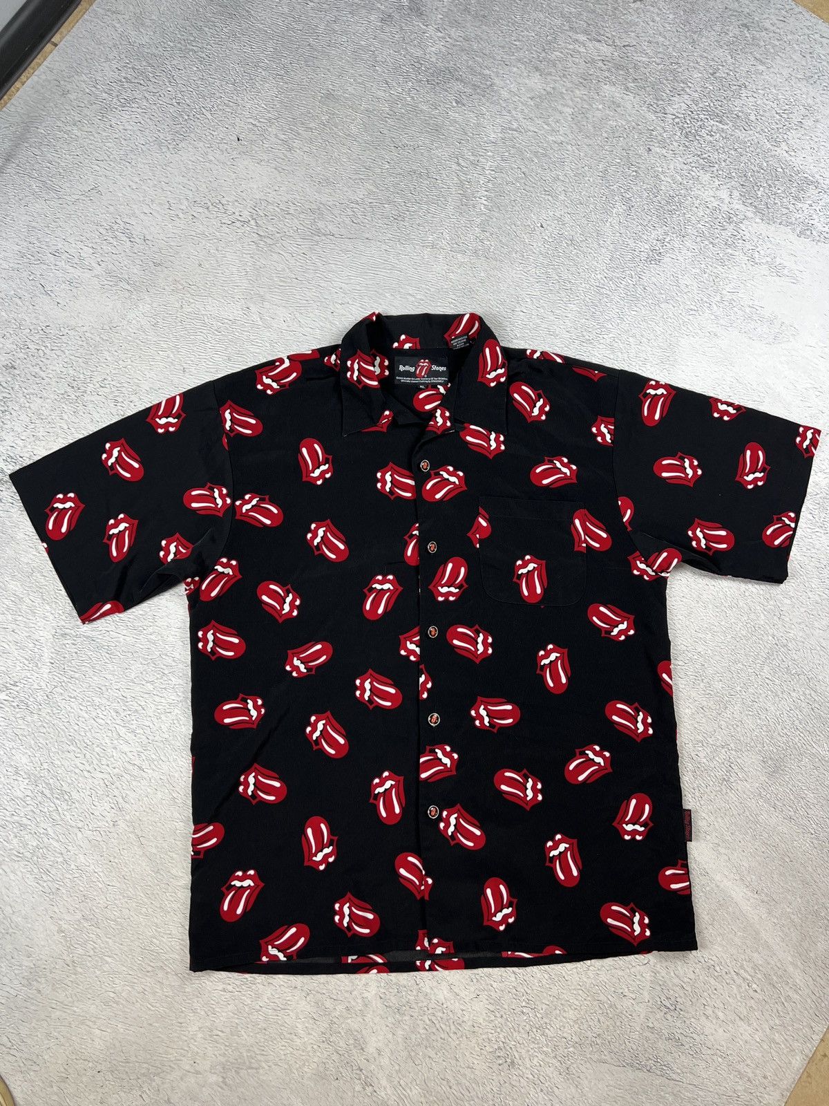Band Tees Vintage 2003 Licensed The Rolling Stones Monogram Shirt XL Size US XL / EU 56 / 4 - 1 Thumbnail