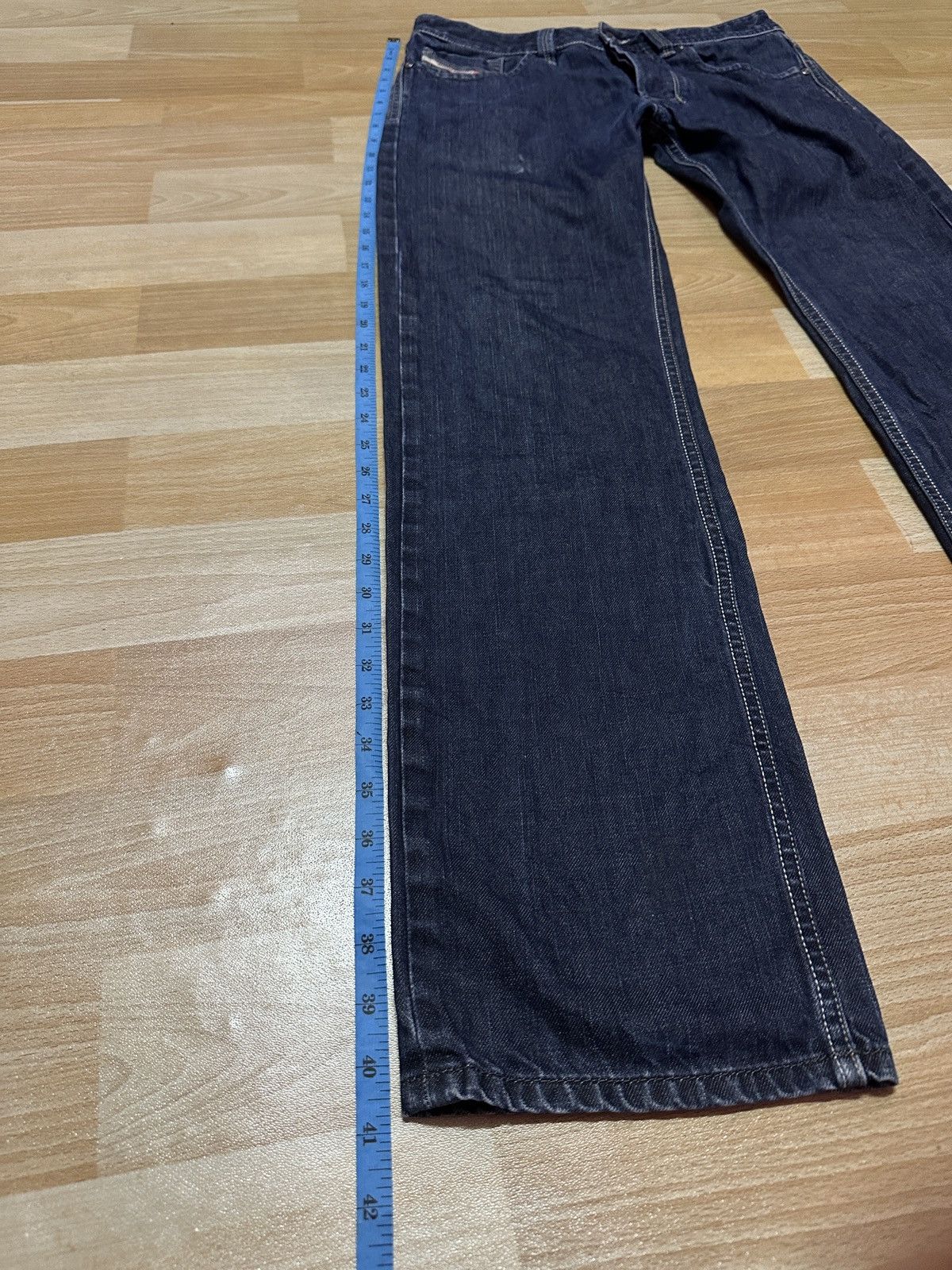 Designer × Diesel × Vintage 🔥Diesel LARKEE Blue Denim🔥 Size US 31 - 21 Thumbnail