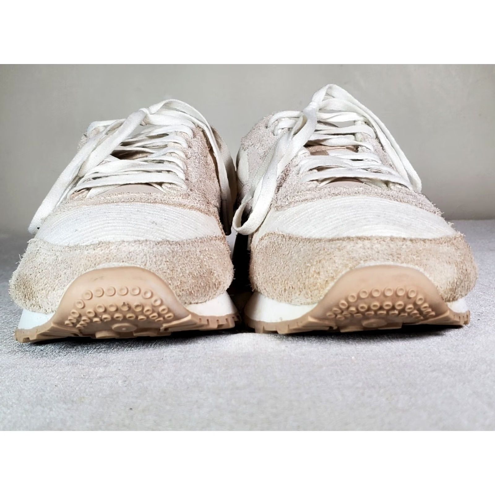 Reebok Reebok Classic Leather Trainers Suede Chalk Beige Men 8 Casual Running Sneakers Low Top Leather Textile Suede Black? Size US 8 / EU 41 - 7 Thumbnail