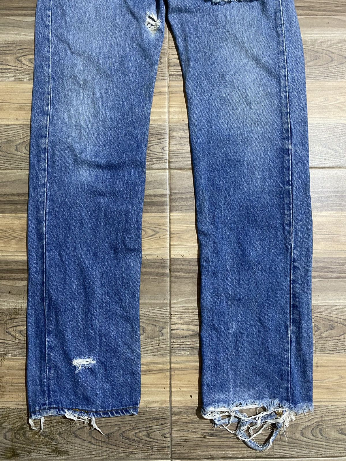 Levi's × Levi's Vintage Clothing × Vintage VINTAGE LEVIS 501 365 DISTRESSED JEANS Size US 29 - 3 Thumbnail