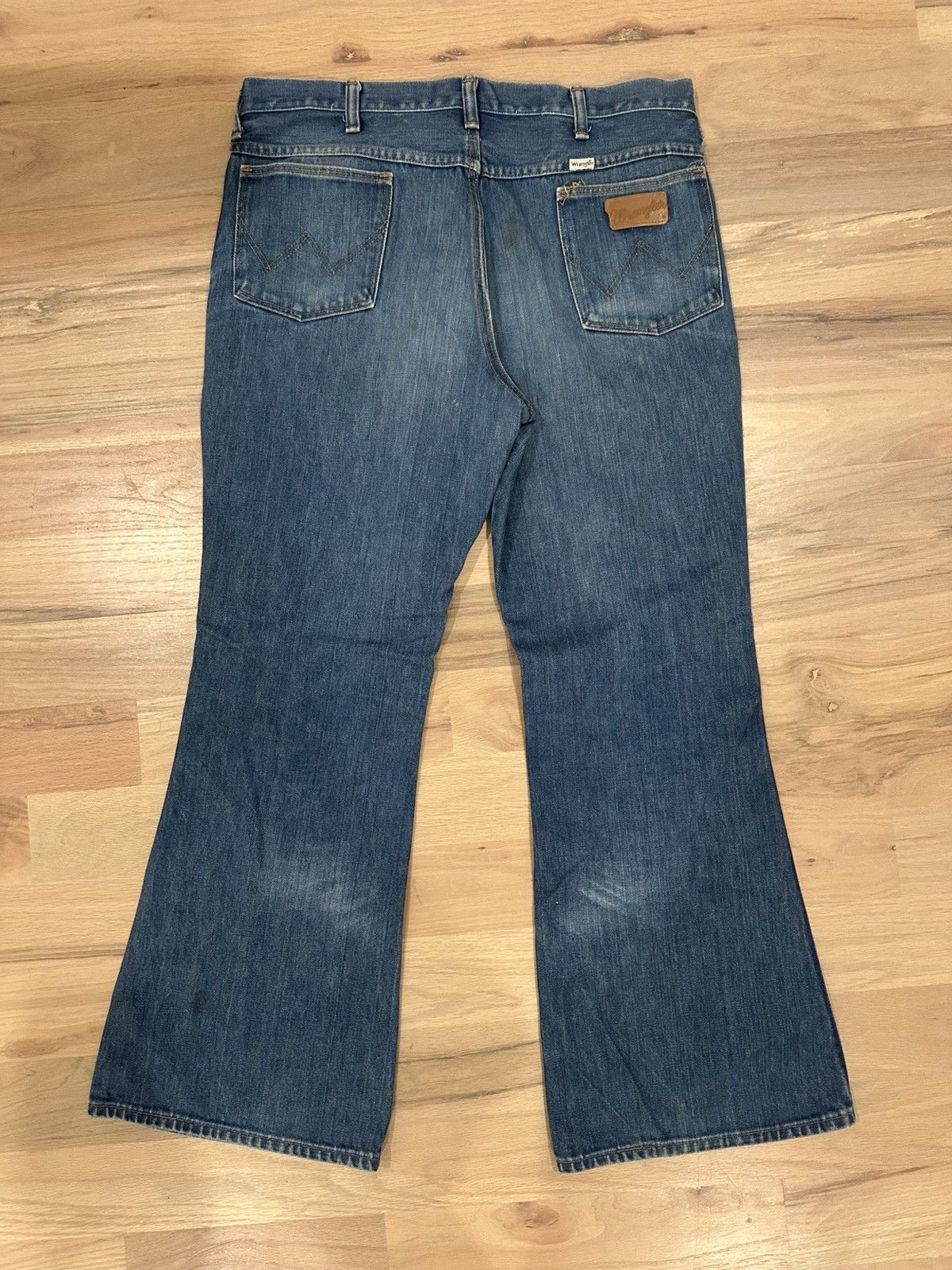 Wrangler Vintage Wrangler Flare Jeans 36x29 70s 80s Size US 36 / EU 52 - 8 Thumbnail