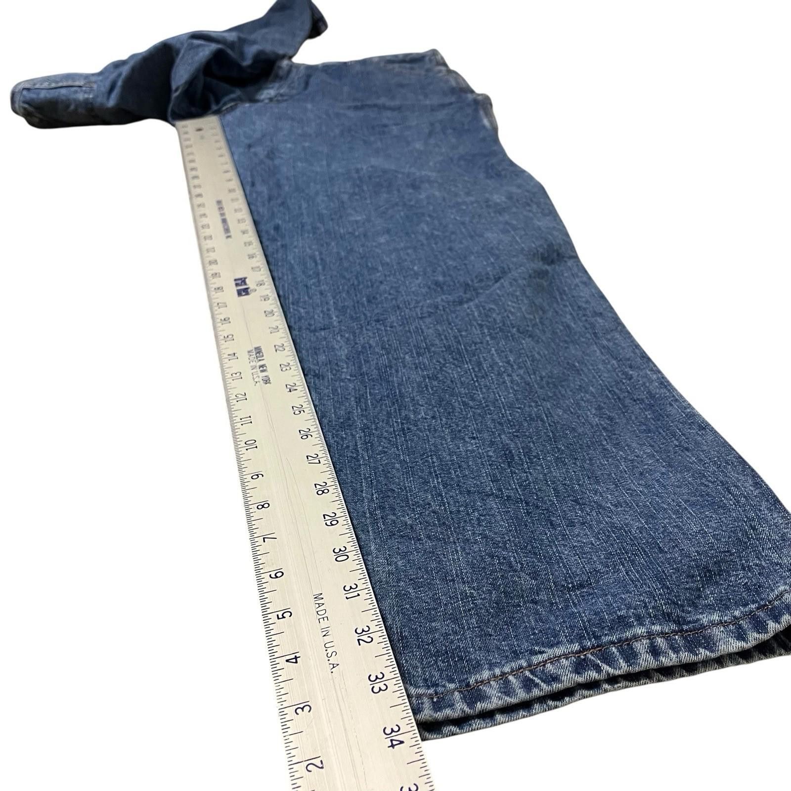 Wrangler Wrangler Jeans Mens 34x34 Denim Carpenter Utility 94LSWVD Size US 34 / EU 50 - 3 Thumbnail
