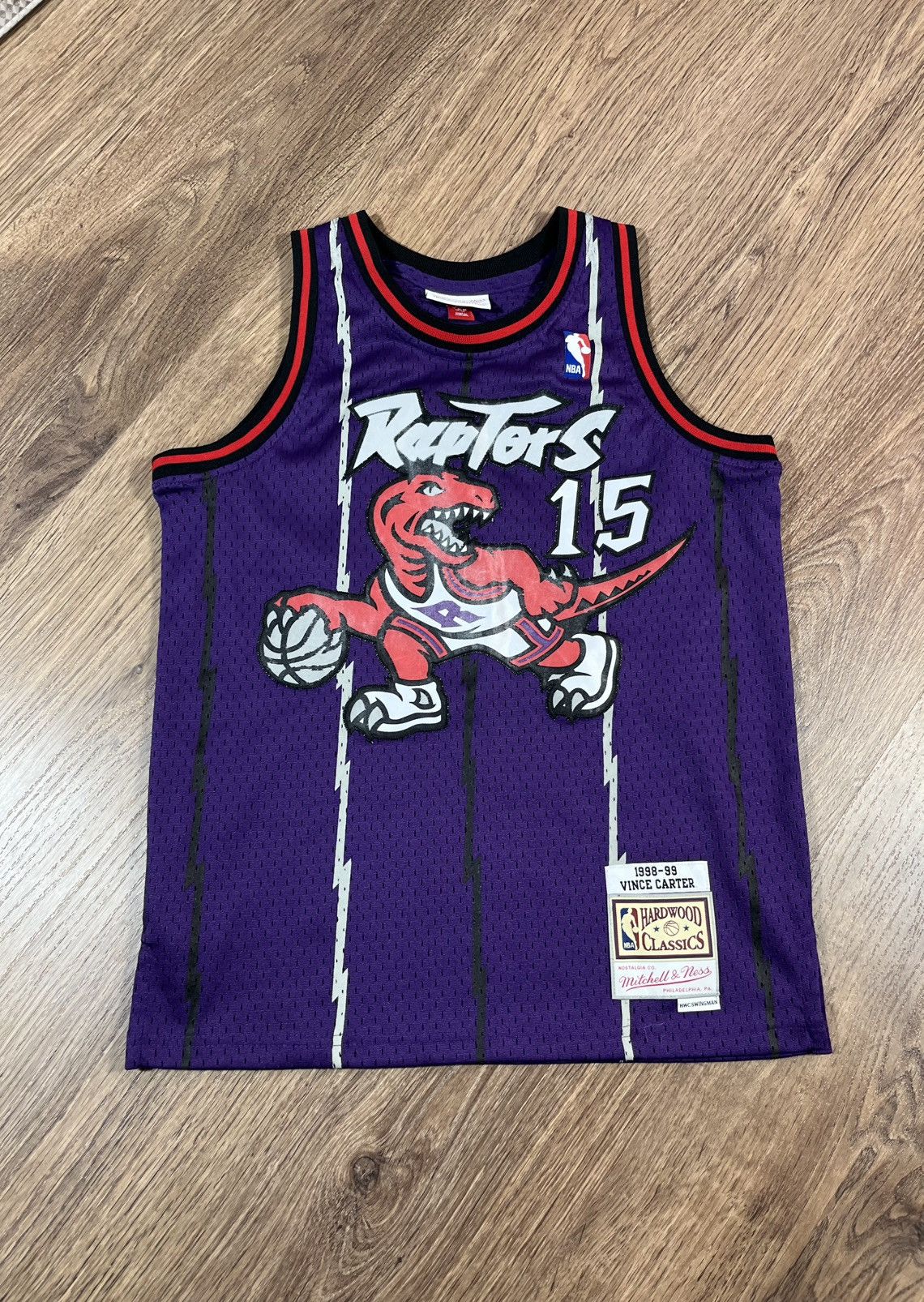 NBA Children's t-shirt for 10-12 years Toronto Raptors 1998-99 Size US XXS / EU 40 - 1 Thumbnail