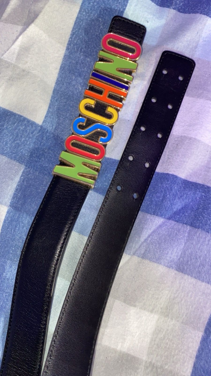 Moschino Moschino Multicolor Belt Size 32 - 1 Thumbnail