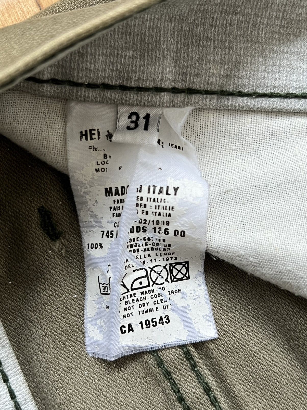 Helmut Lang Helmut Lang SS 1999 Prisoner Pants Size US 31 - 5 Thumbnail
