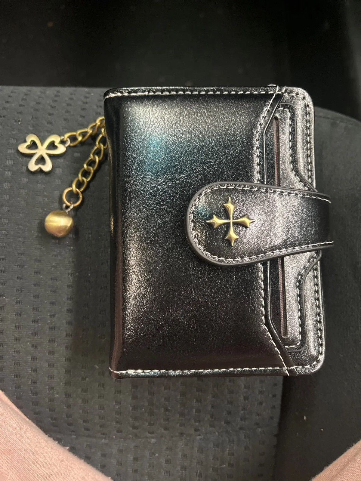 Japanese Brand PU Leather Cross Wallet Size ONE SIZE - 8 Thumbnail