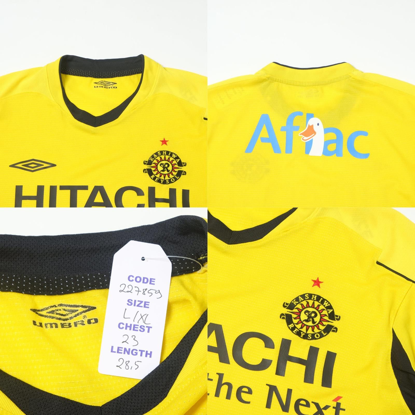 Umbro 2006 Kashiwa Reysol Home Shirt J-League (L/XL) Size US L / EU 52-54 / 3 - 4 Thumbnail