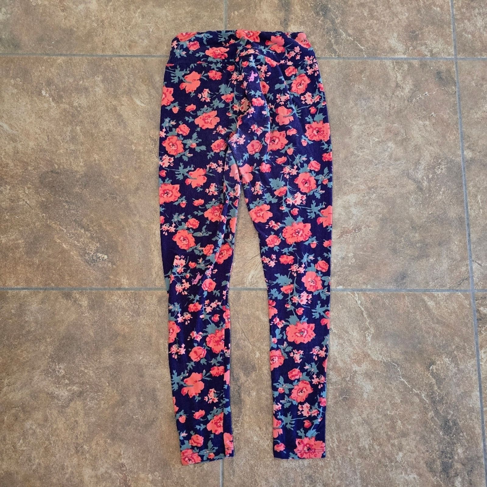 Other Multicolored Floral | LULAROE | High Waisted Legging Size 30" / US 8 / IT 44 - 2 Thumbnail
