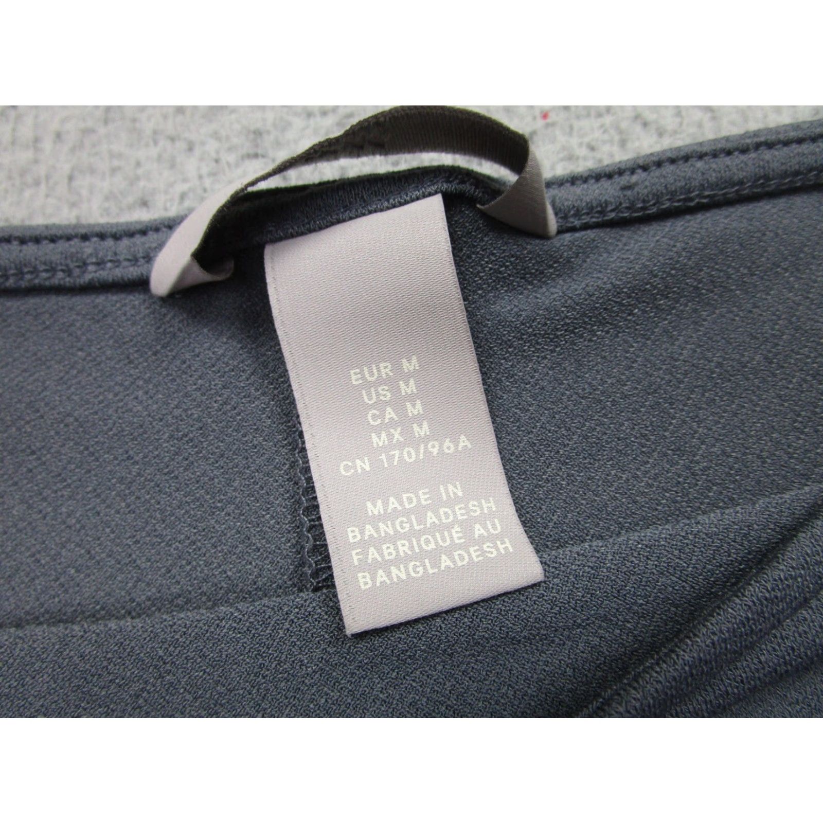 H&M H&M Shirt Womens Medium Gray Dolman Sleeve Boxy Stretch Relaxed Basic Top Size M / US 6-8 / IT 42-44 - 4 Thumbnail