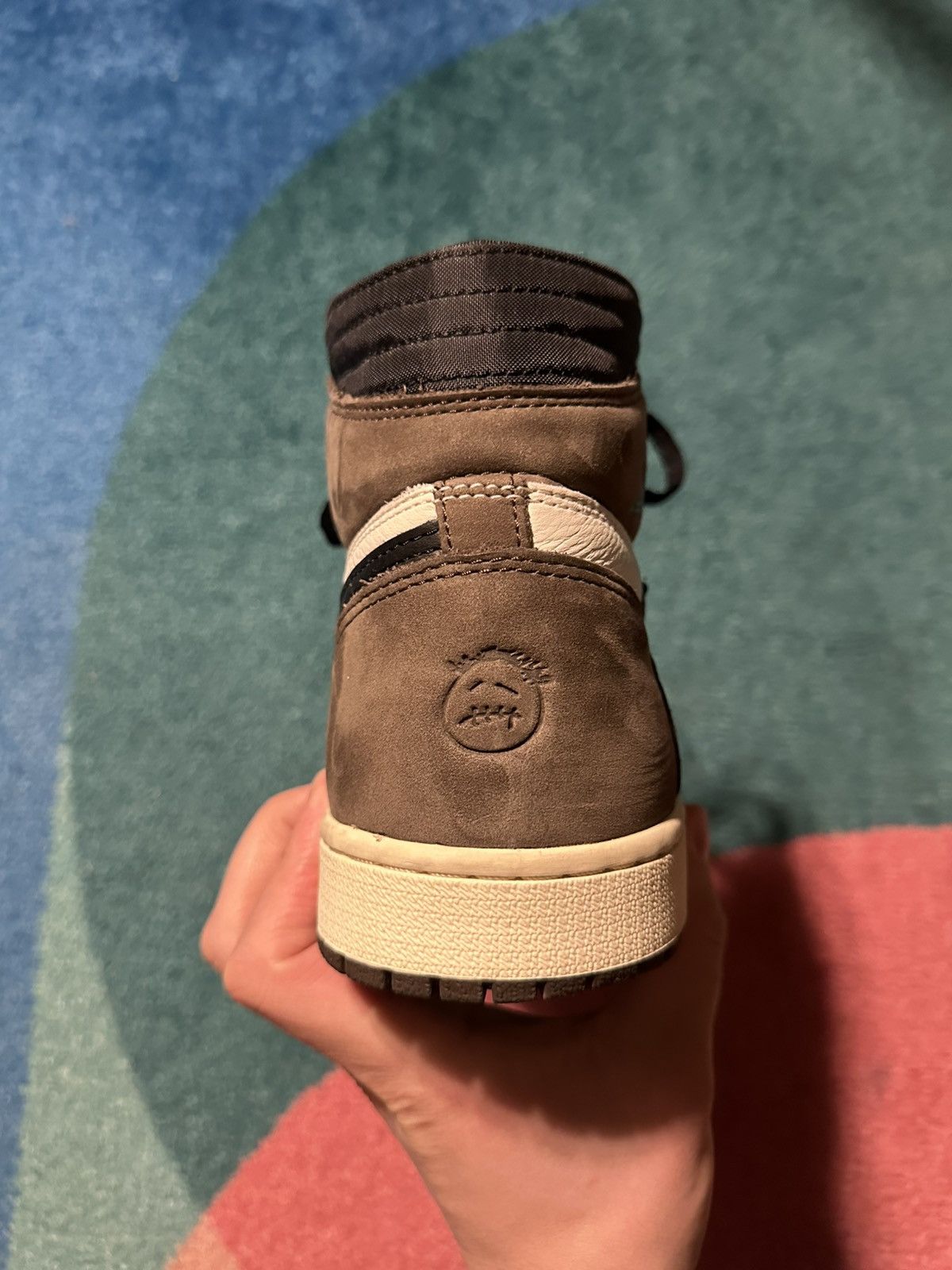 Jordan Brand × Nike × Travis Scott Travis Scott x Air Jordan 1 Retro High OG ‘Mocha’ Size US 11.5 / EU 44-45 - 5 Thumbnail