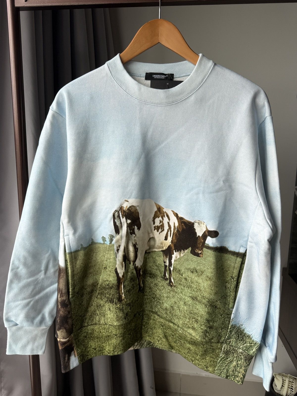 Undercover Undercover 23ss Pink Floyd Atom Heart Mother sweatshirt Size US M / EU 48-50 / 2 - 1 Thumbnail