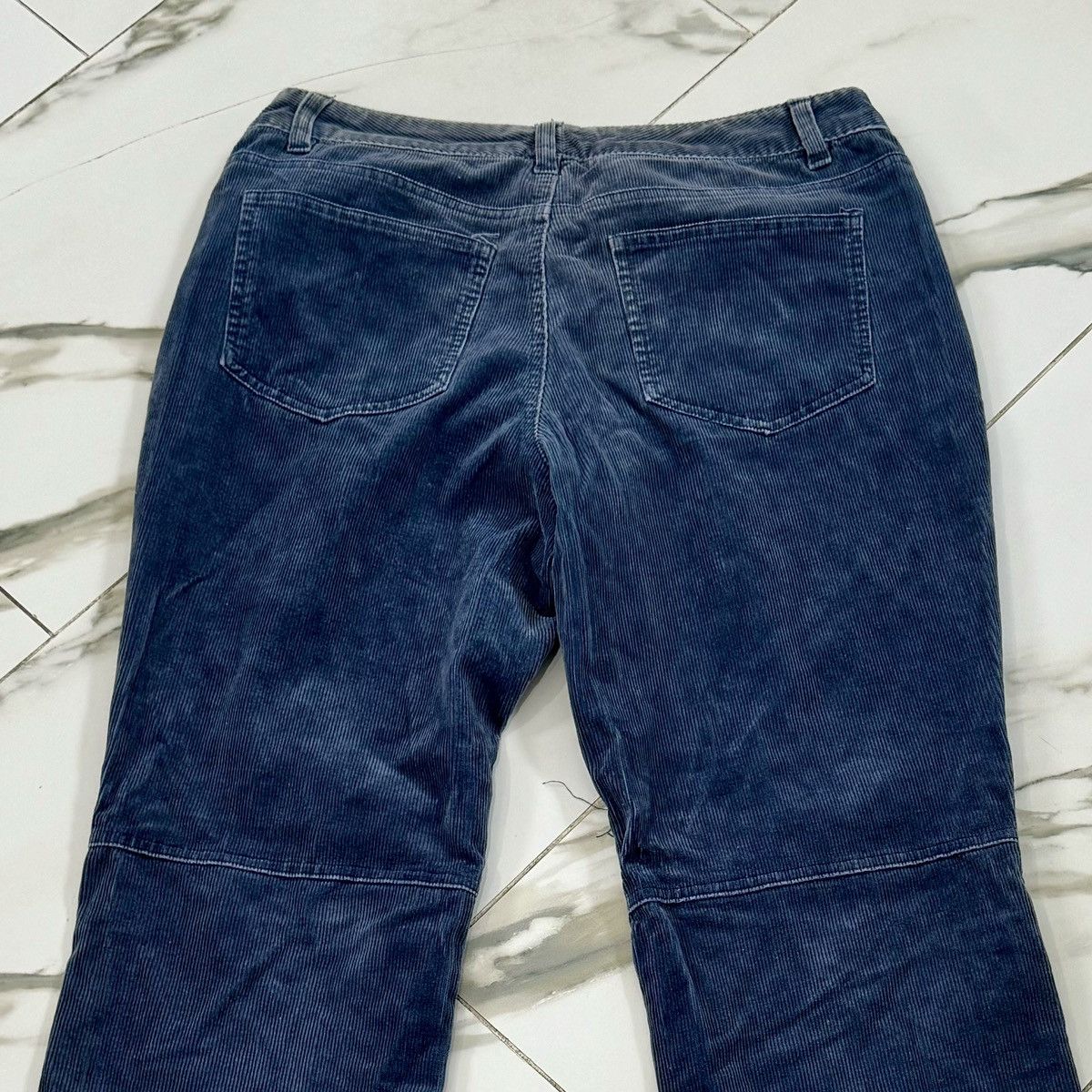 Route 66 × Vintage VINTAGE ROUTE 66 NAVY FLARE CORDUROY PANTS! Size US 30 / EU 46 - 6 Thumbnail